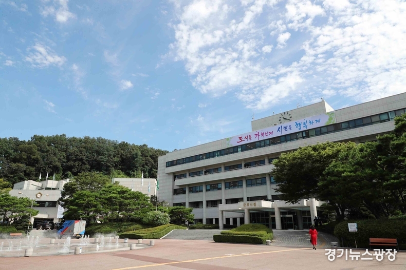 구포시청 전경.