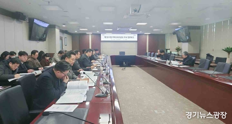 화성특례시가 정구원 제1부시장 및 조승문 제2부시장 취임에 따른 시정 전반에 대한 업무 보고를 성료했다.