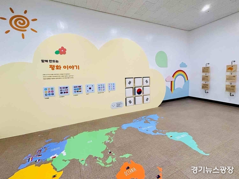유엔군 초전기념관이 어린이 체험실을 전면 리뉴얼하고 22일부터 재개관한다.