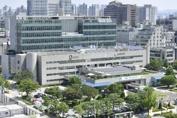 수원시청 전경
