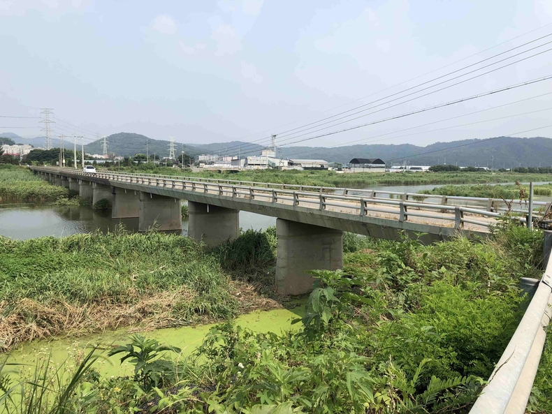 고양시 공릉천 전경