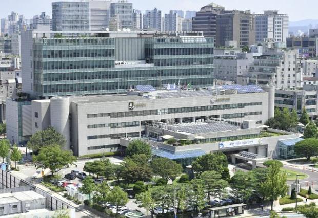 수원시청 전경