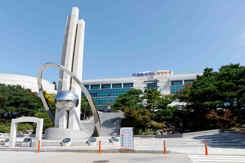 화성시청 전경