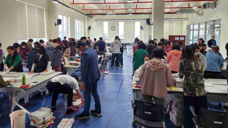 화성특례시가 제21대 대통령선거를 앞두고 선거공보물 발송 작업을 마무리했다.