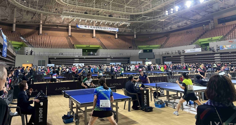 화성특례시체육회가 주최하고, 화성특례시탁구협회가 주관한 제7회 화성특례시장기 탁구대회가 화성종합경기타운 실내체육관과 반다비체육관에서 성황리에 개최됐다.