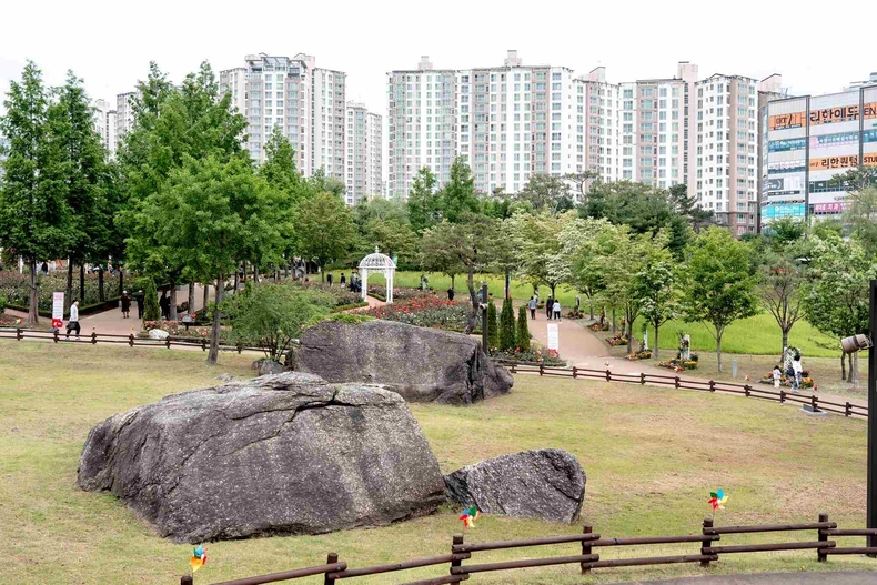 오산시가 고인돌공원에서 ‘오! 해피 장미빛 축제’의 개막식을 열고, 시민과 함께 도심 속 장미 정원의 문을 활짝 열었다.