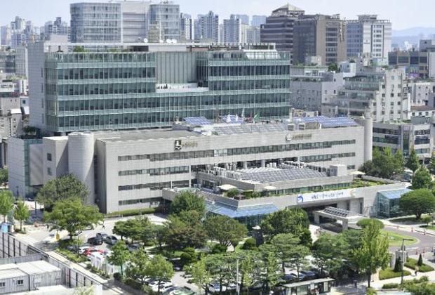 수원시청 전경