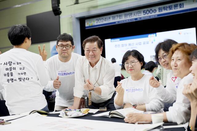광명시민 10명 중 8∼9명은 박승원 시장이 시정 운영을 잘하고 있다고 평가했다.