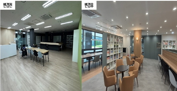경기주택도시공사(GH)가 동탄호수공원 경기행복주택 내 ‘작은도서관’을 입주민 맞춤형 복합공간으로 리모델링해 오는 14일부터 개방한다.