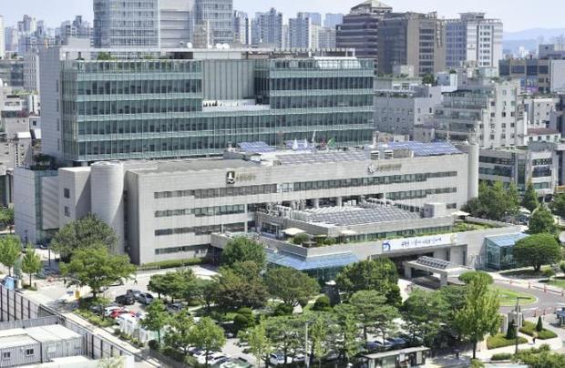 수원시청 전경