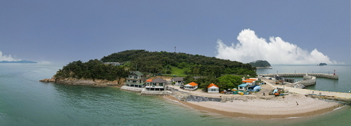 육도 전경