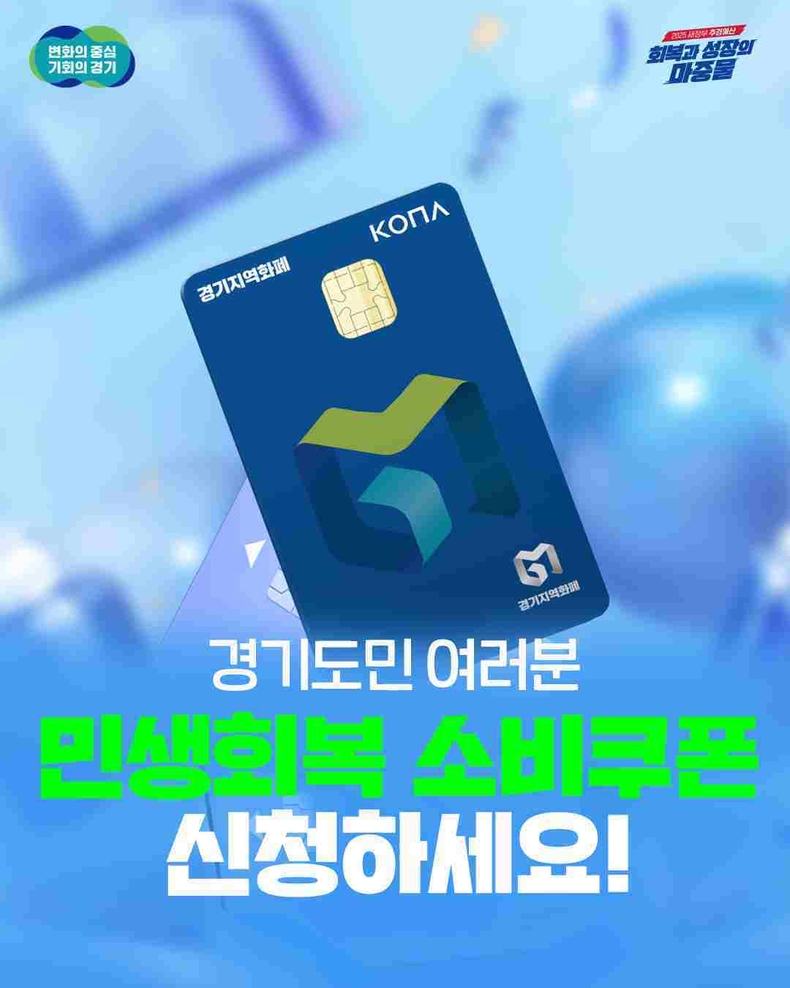 ‘민생회복 소비쿠폰’ 1차 신청 접수 1주 차(21~26일) 마감 결과 경기도에서는 전체 지급 대상의 77.2%에 해당하는 1047만명에게 1조6770억원이 지급된 것으로 나타났다.