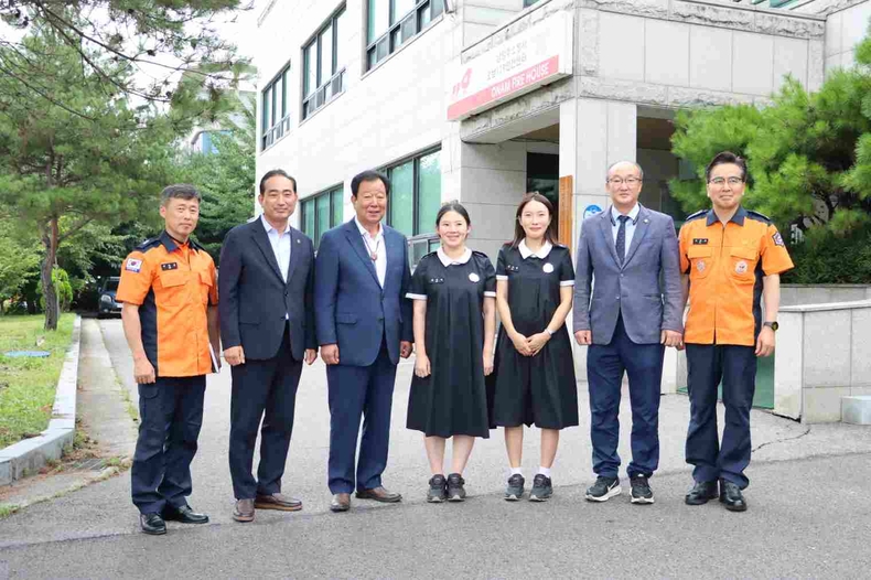 김창식 경기도의회 농정해양위원회 부위원장이 남양주소방서 대회의실에서 열린‘2025년 현안 업무보고 및 소방행정 발전 방향 간담회’에 참석해 오남안전체험관 편의시설 확충의 필요성을 강조했다.
