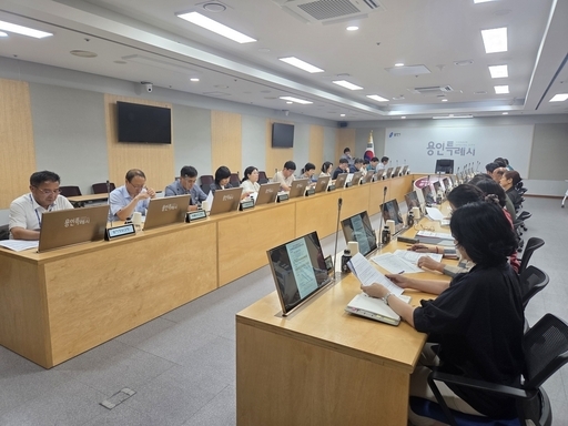 용인시가 시청 영상회의실에서 ‘2025년 경기도 시군종합평가 실적 향상 보고회’를 개최했다.