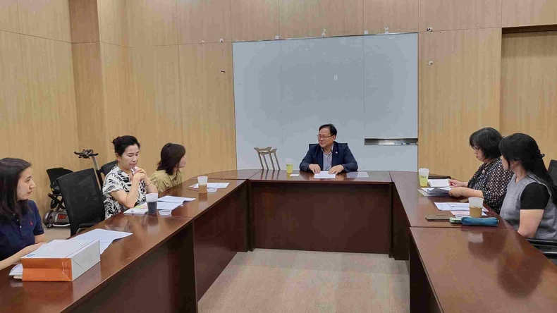 박재용 경기도의회 보건복지위원회 의원(더불어민주당, 비례)은 19일 도의회 정담회실에서 (사)경기장애인부모연대 관계자들과 정담회를 가졌다.