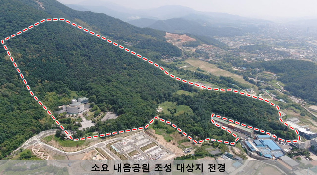 상봉암동 산41번지 일원 약 27만㎡ 규모
