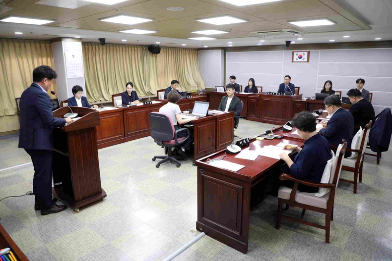 수원특례시의회 환경안전위원회 전경