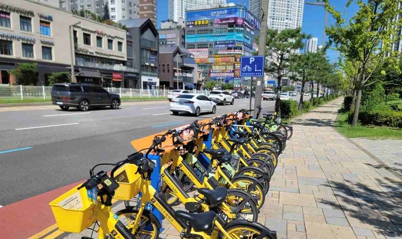 동탄 소재 PM 전용주차장.