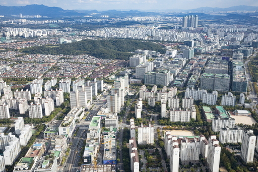 일산신도시 전경