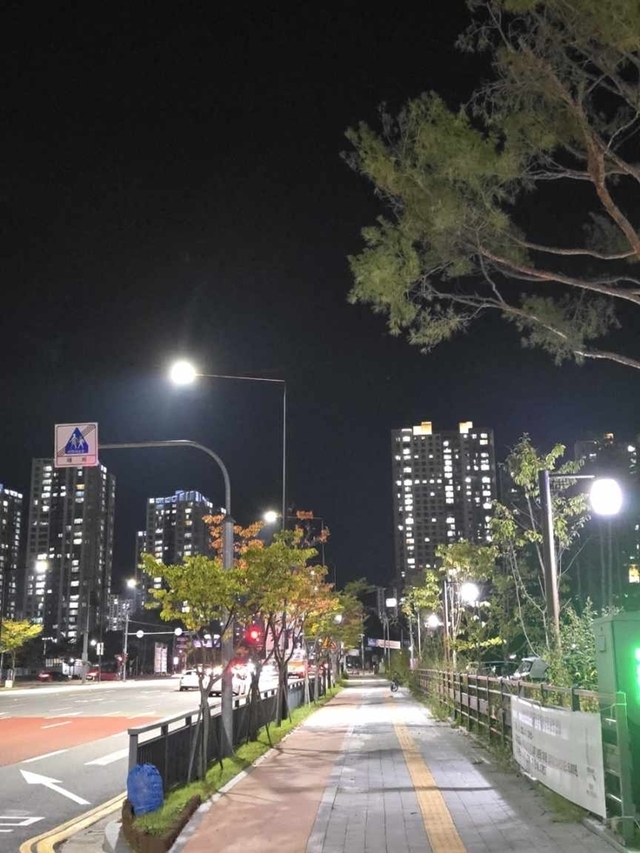 의정부시 민락2지구 일원에 설치된 노후 보행등 261개소를 고효율 LED 조명으로 교체해 밝고 안전한 도로 환경을 조성했다.