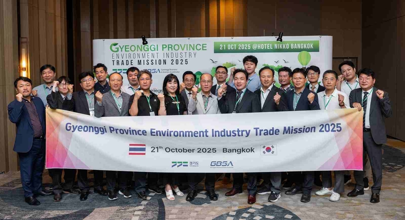 경기도와 경기도경제과학진흥원이 태국 방콕과 말레이시아 쿠알라룸푸르에 ‘2025 경기도 환경산업 동남아 통상촉진단’16개 사를 파견해 2263만달러 규모의 수출 상담 성과를 거뒀다.