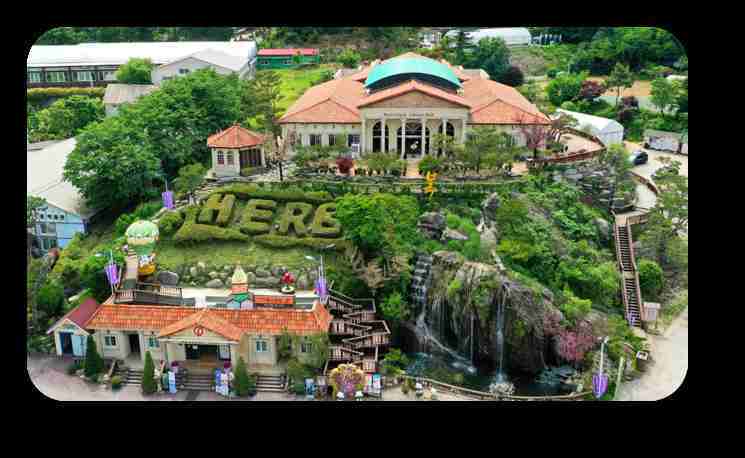 포천 허브아일랜드 모습.